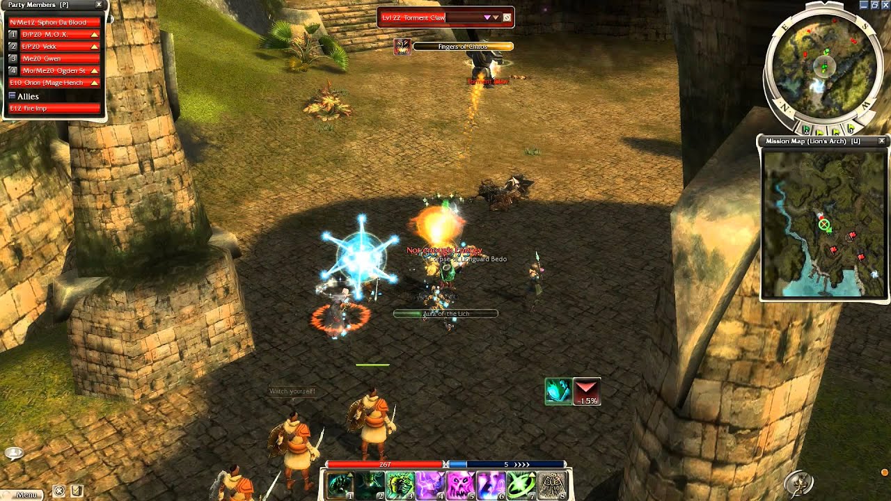 Guild Wars - Prophecies Character Journey to other campaigns