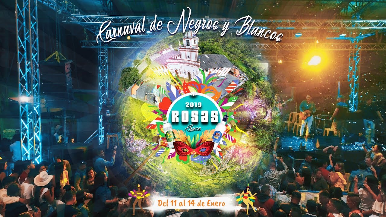 Carnaval de Negros y Blancos Rosas, Cauca 2019