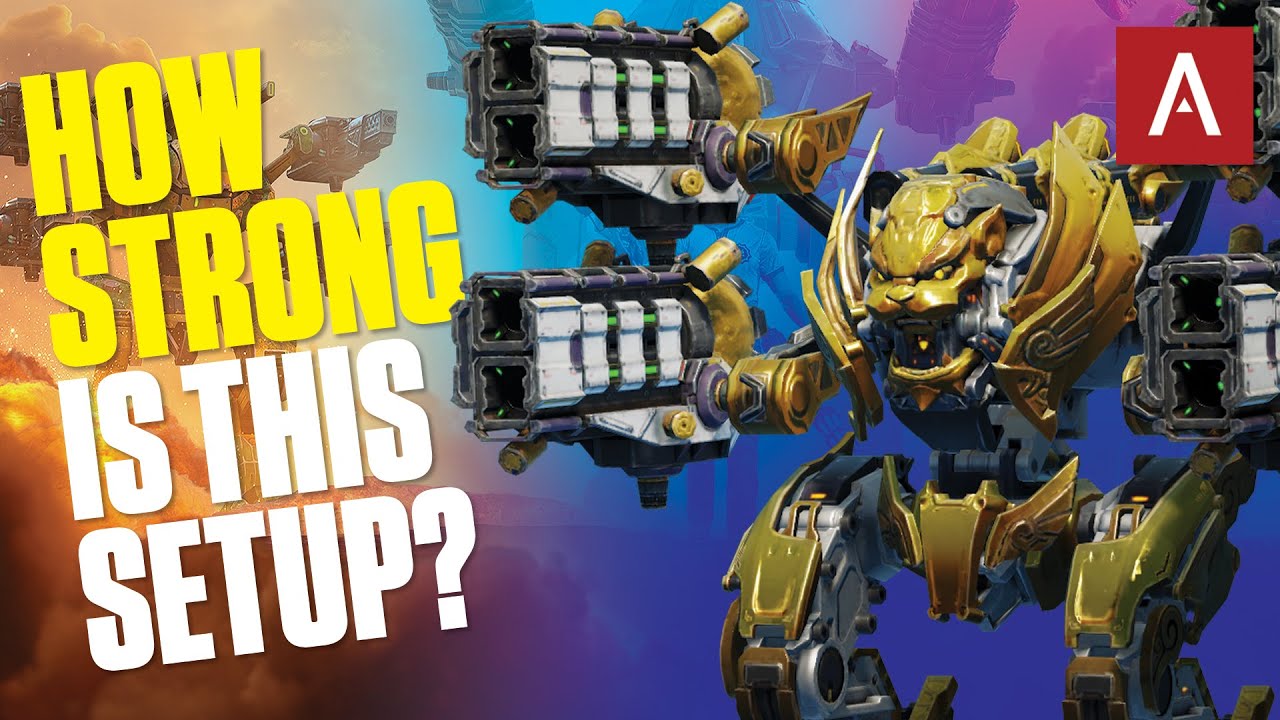 How strong is the Typhon Hazard MK3? War Robots Typhon Gameplay