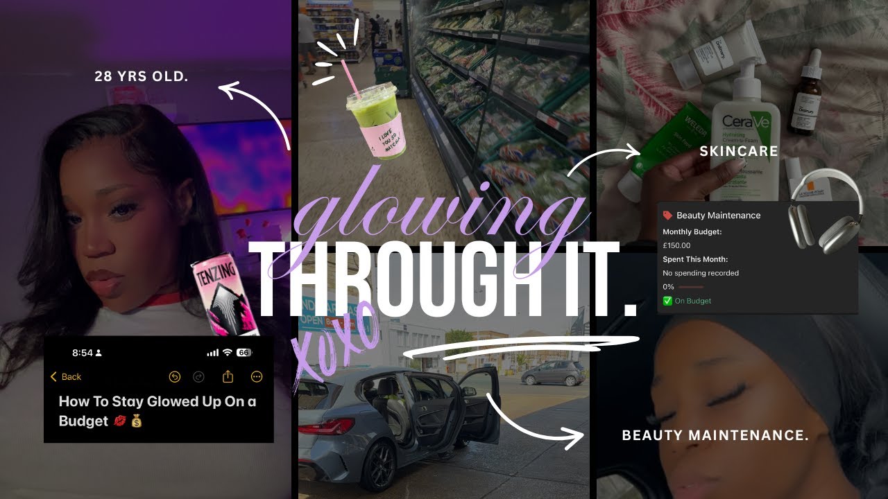 GTI Ep.1 | Staying Glowed Up On A BUDGET! (Skincare, Nails, Budgeting Tips)