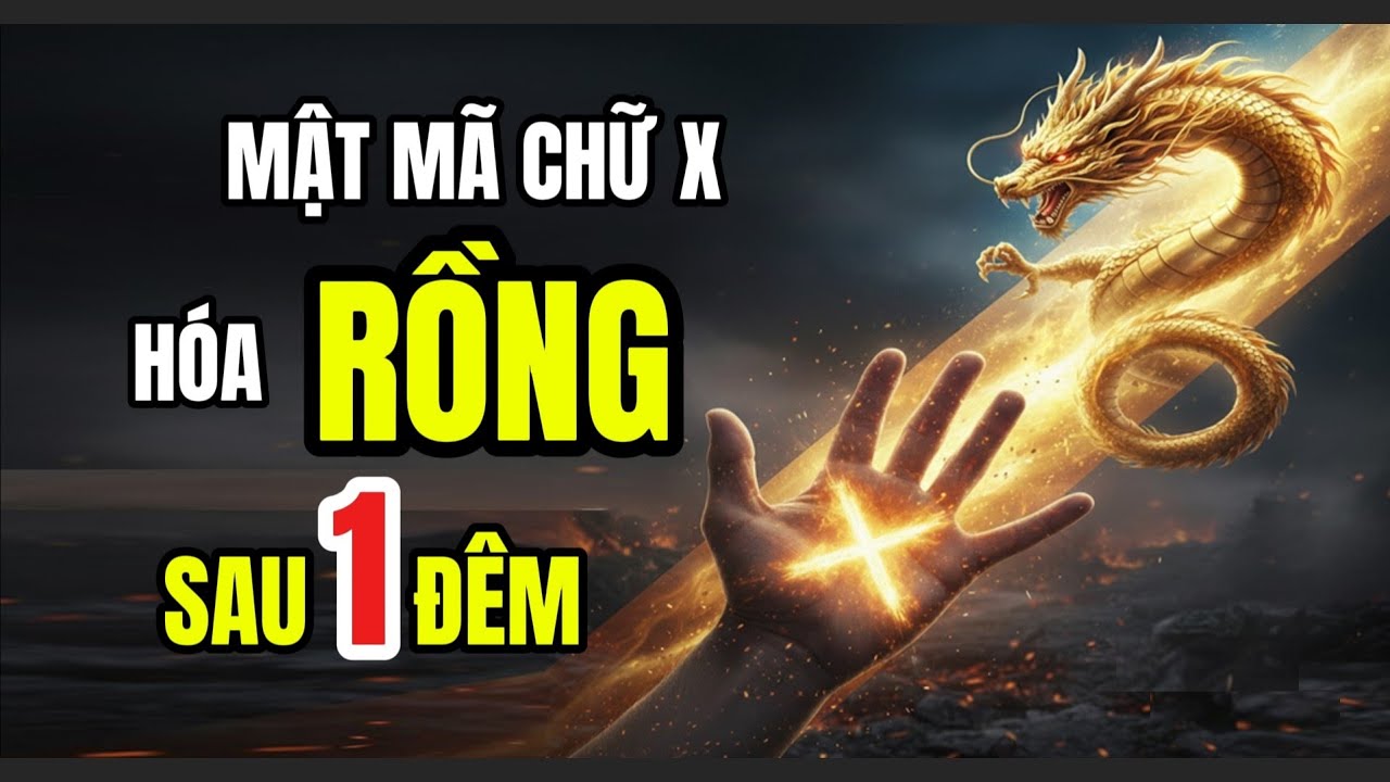 🐉 MẬT MÃ CHỮ X TRONG LÒNG BÀN TAY: 99% NGƯỜI THƯỜNG BỎ QUA, HÓA RỒNG SAU 1 ĐÊM TÀN KHỐC!