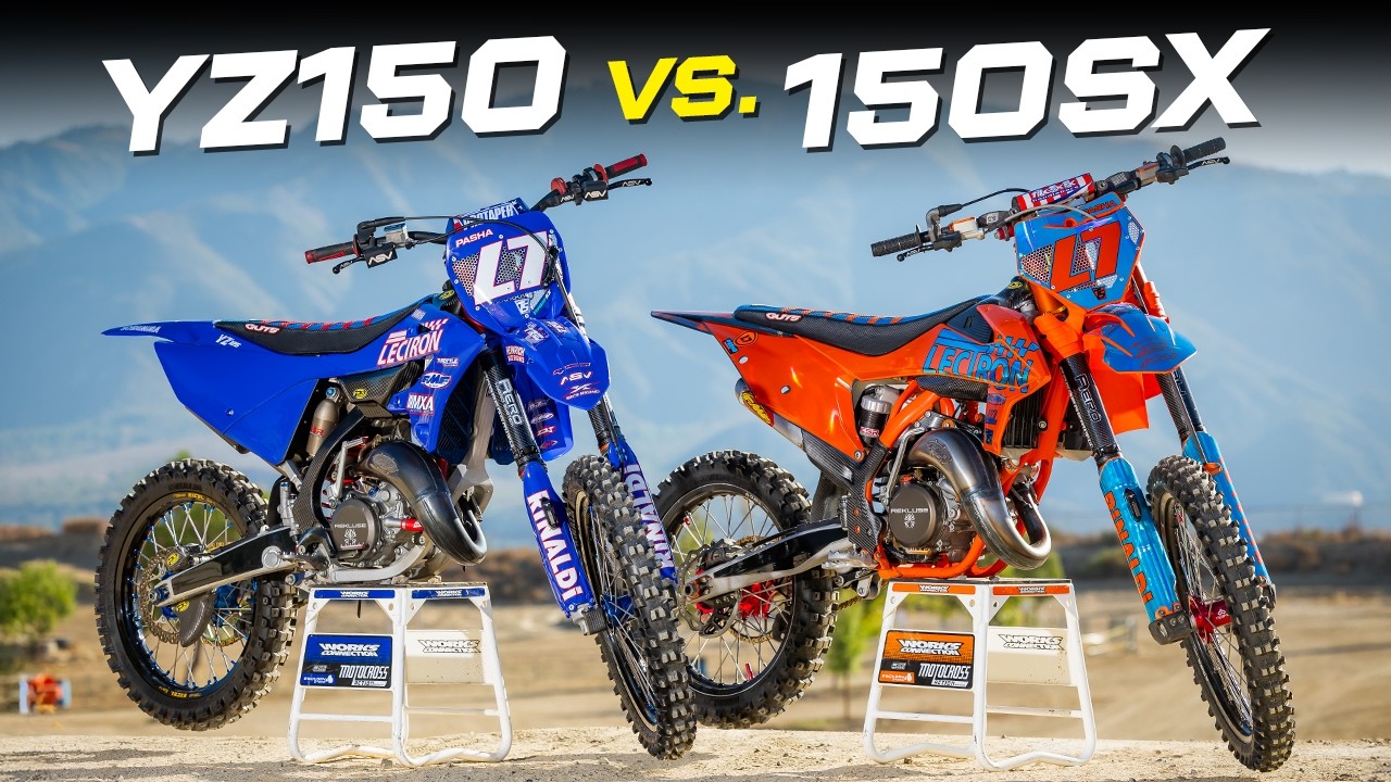 Can a Yamaha YZ150 Two-Stroke Compete with a KTM 150SX?