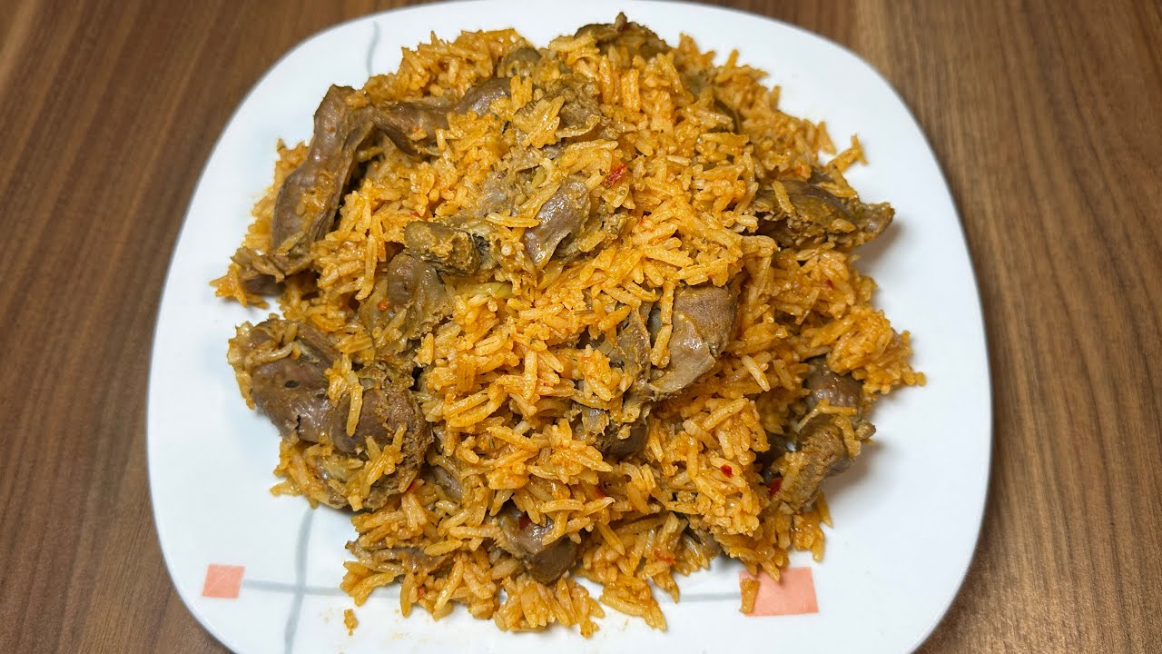 Как приготовить лучший рис с куриными желудками без жарки
