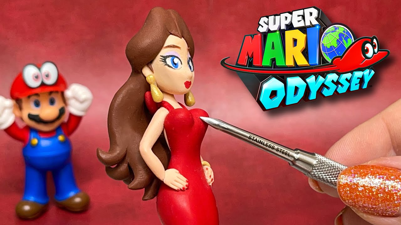 Делаем Полину из Super Mario Odyssey | Полимерная глина