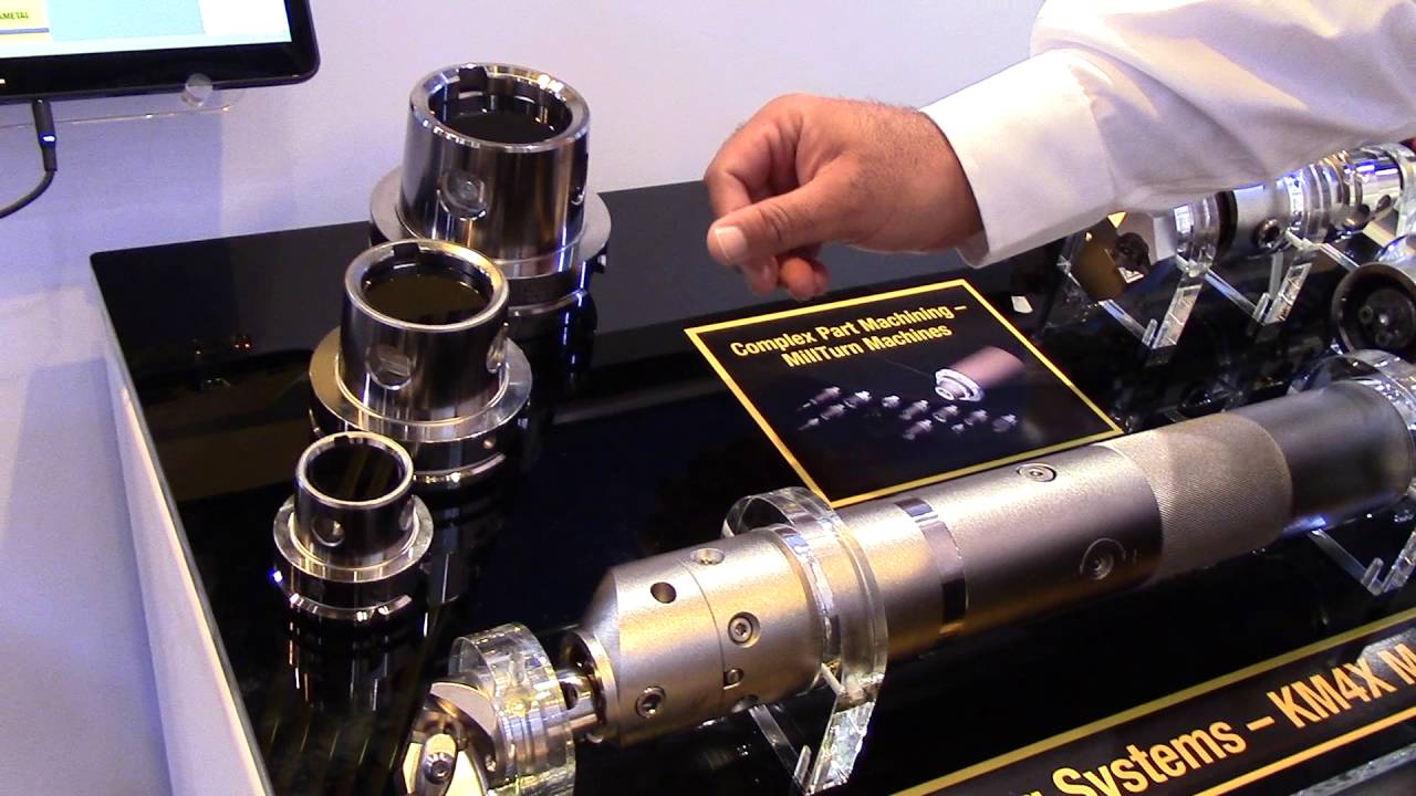 Kennametal features KM4X spindle and tooling connection system