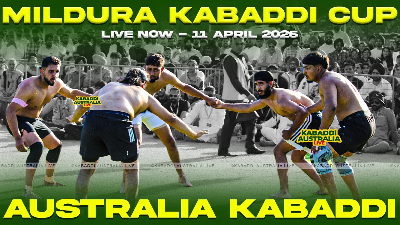 🔴 [LIVE] Mildura Kabaddi Cup | 11 April 2026 | Kabaddi Live |Kabaddi |Live Today | Australia