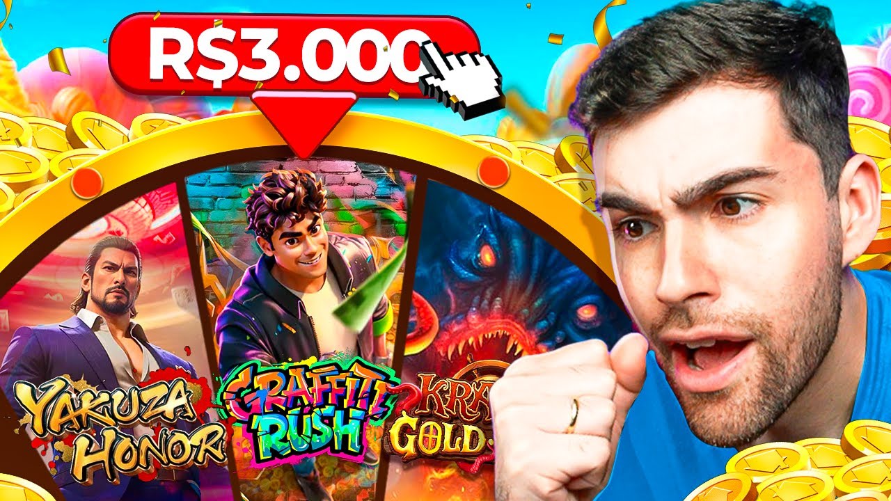 SÓ VALE BÔNUS DE R$3.000 na PG!