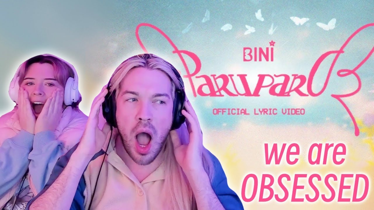 BINI | ‘Paruparo’ Official Lyric Video COUPLE REACTION! Vocal coach & dancer couple react!