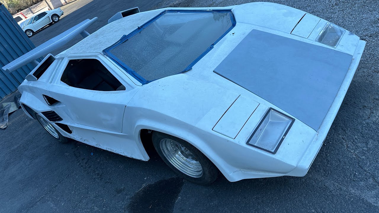 SOLD! Lamborghini Countach Replica with Cadillac V8 Conversion on Pontiac Fiero with Automatic