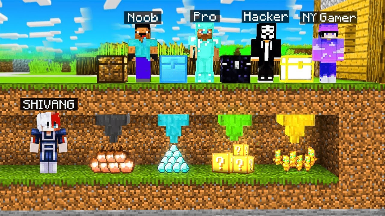 4 Ways to Steal Diamonds 😱 From Security Houses in Minecraft !!