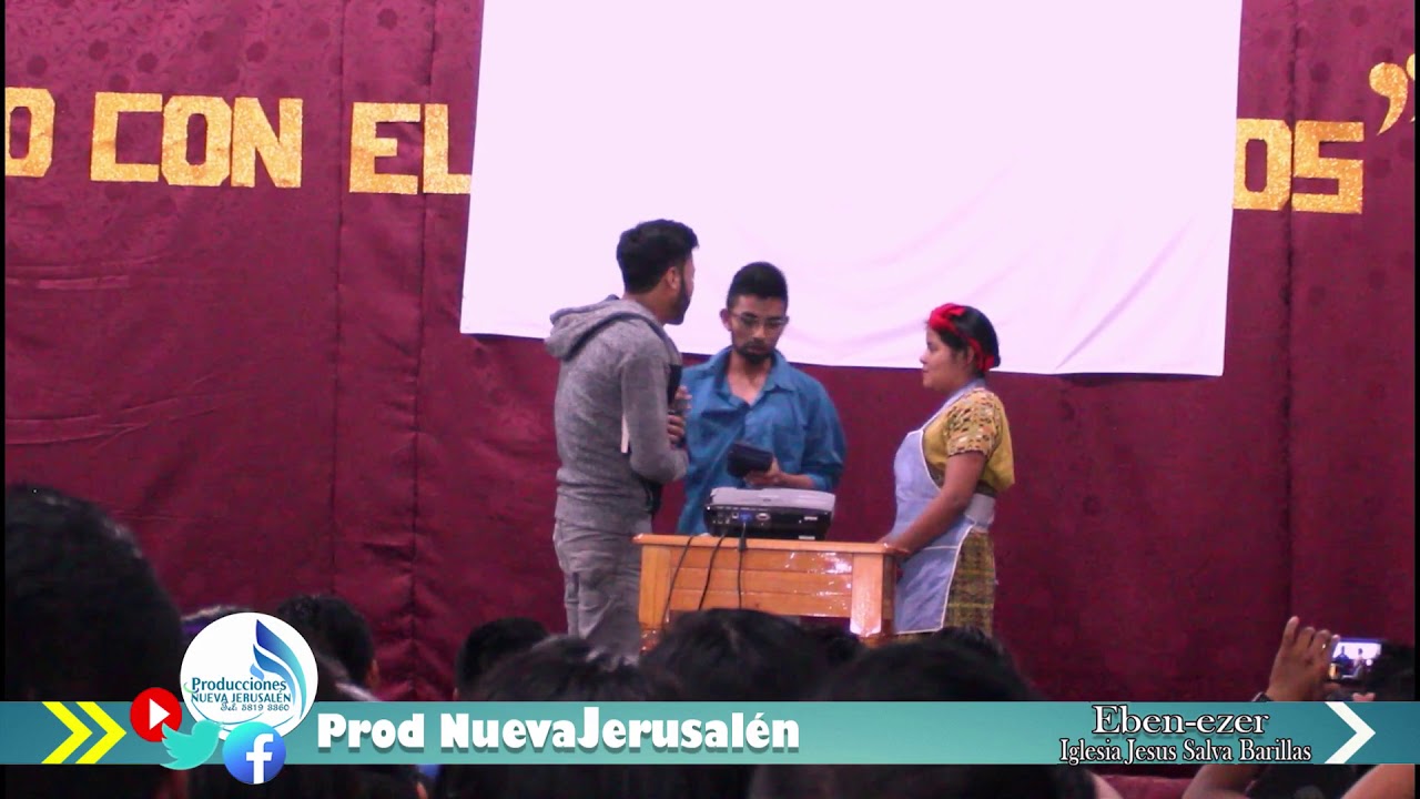Drama Sociedad Juvenil Eben-ezer en el Idioma  Maya Q´anjob´al de la Iglesia Jesus Salva Barillas