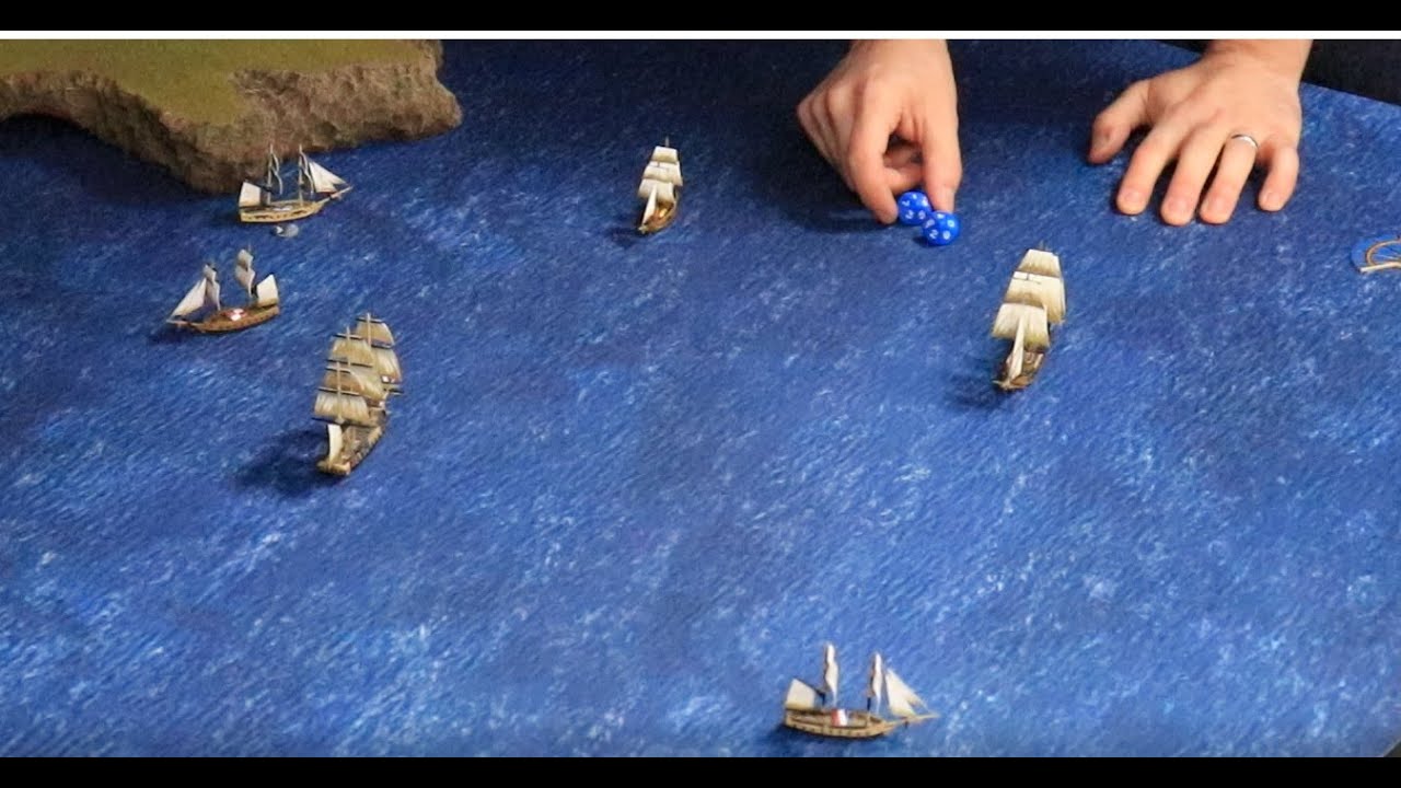 Learning to play Black Seas - Scenario 2: Letter of Marque