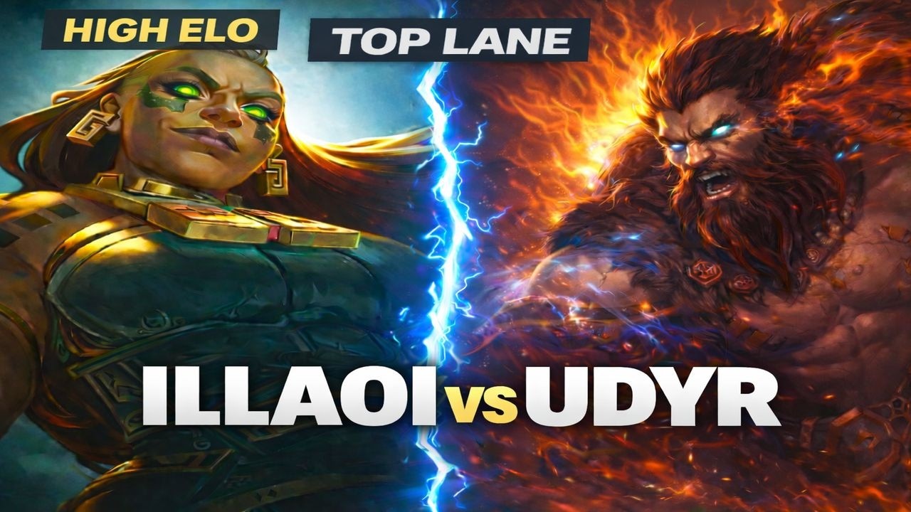 Season 16 Rank 1 Illaoi vs Master Udyr – Full Gameplay