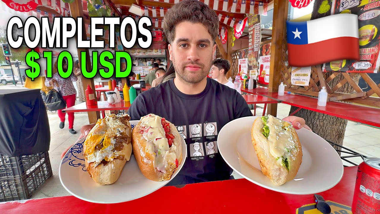 Los COMPLETOS CHILENOS son un ARTE 🇨🇱