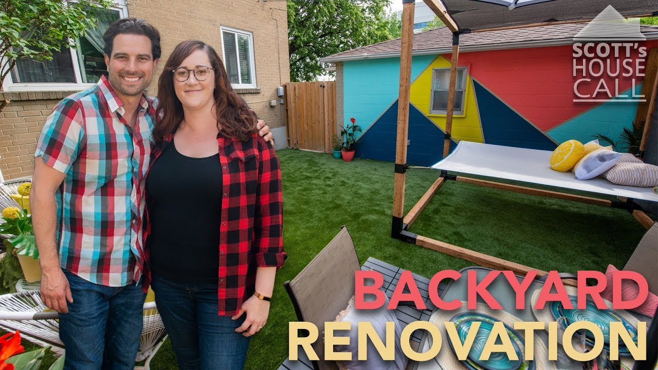 Backyard Renovation In a Day | Scott's House Call S3 (EP 9)
