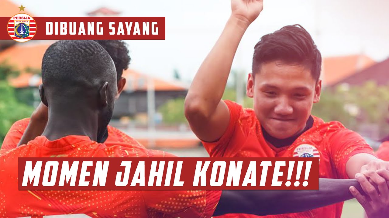 Makan Konate Jahilin Pemain Muda Persija | Dibuang Sayang