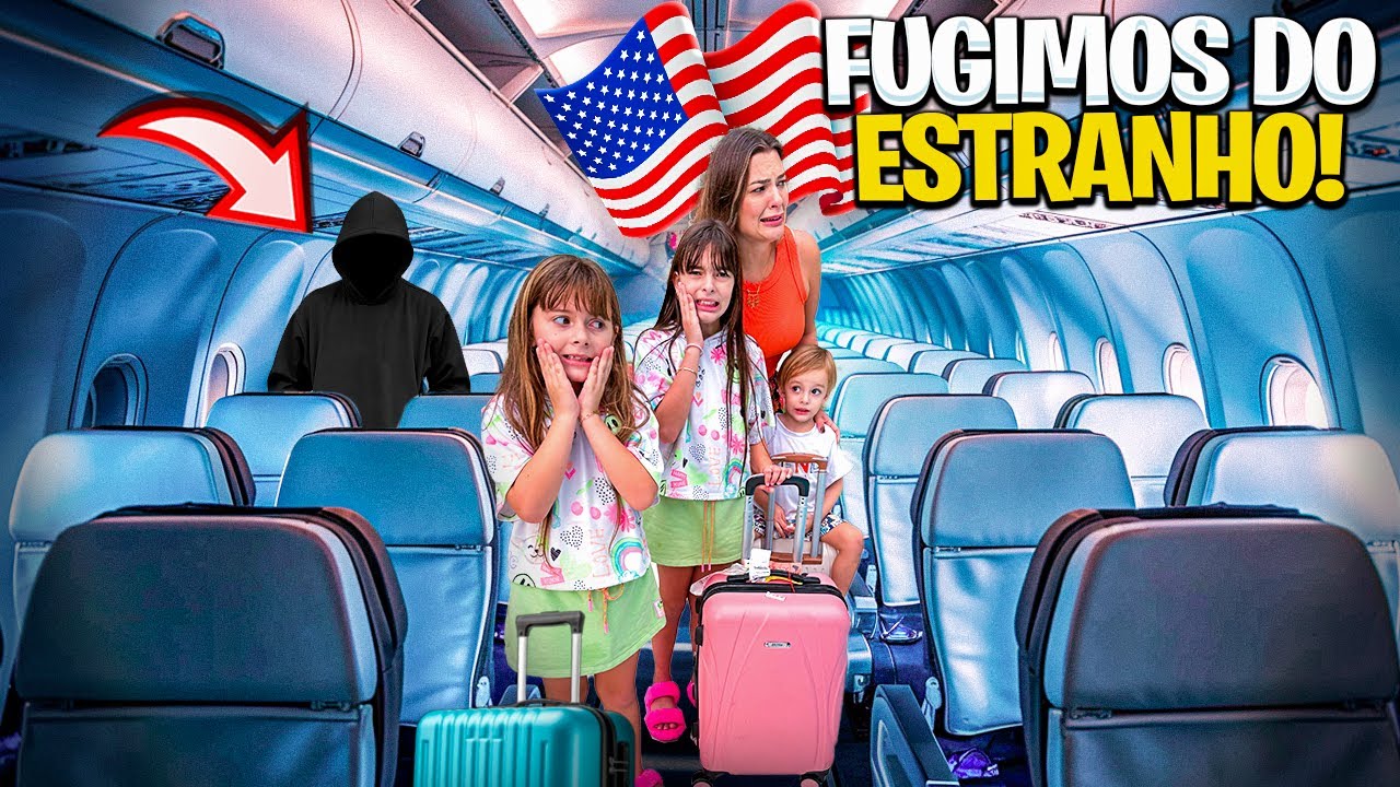 FUGIMOS dos ESTADOS UNIDOS ! * O estranho está nos perseguindo!