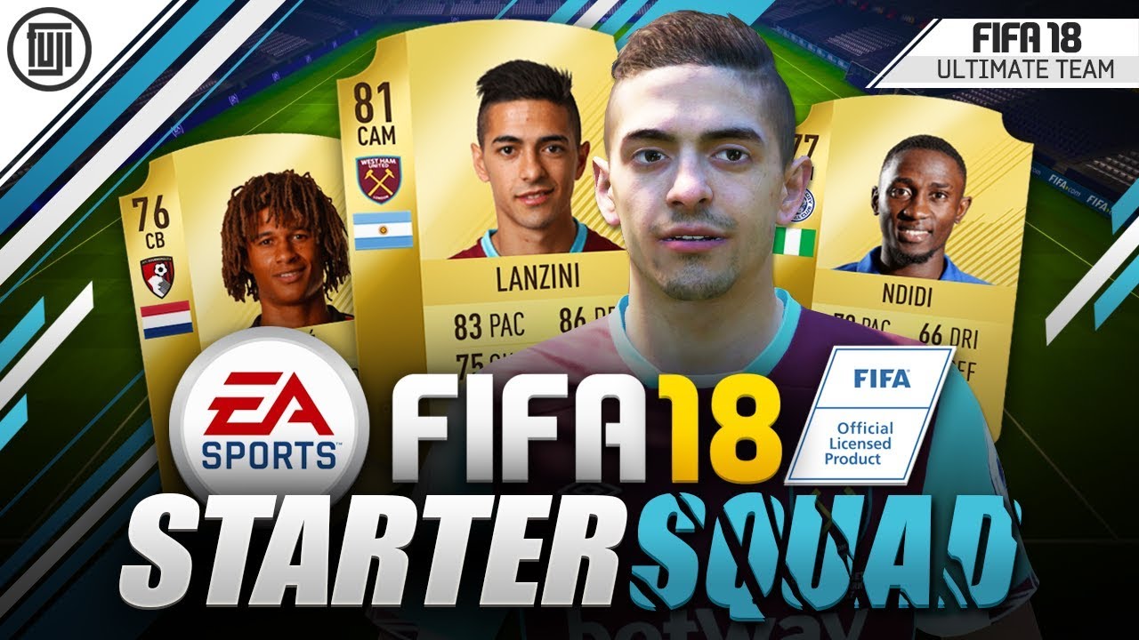FIFA 18 MY CHEAP STARTER SQUAD!!! - FIFA 18 Ultimate Team