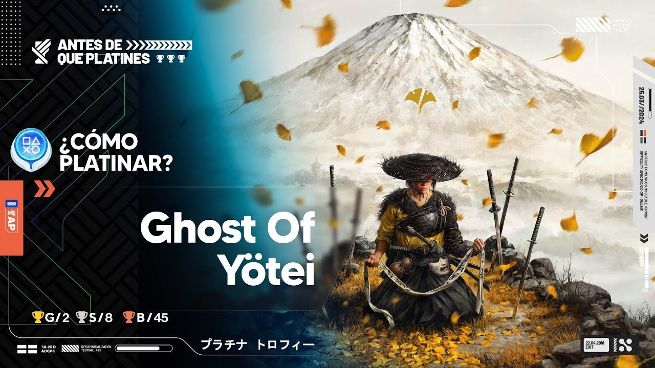¿Cómo platinar GHOST OF YOTEI? (Trofeo Platino) | ADQP