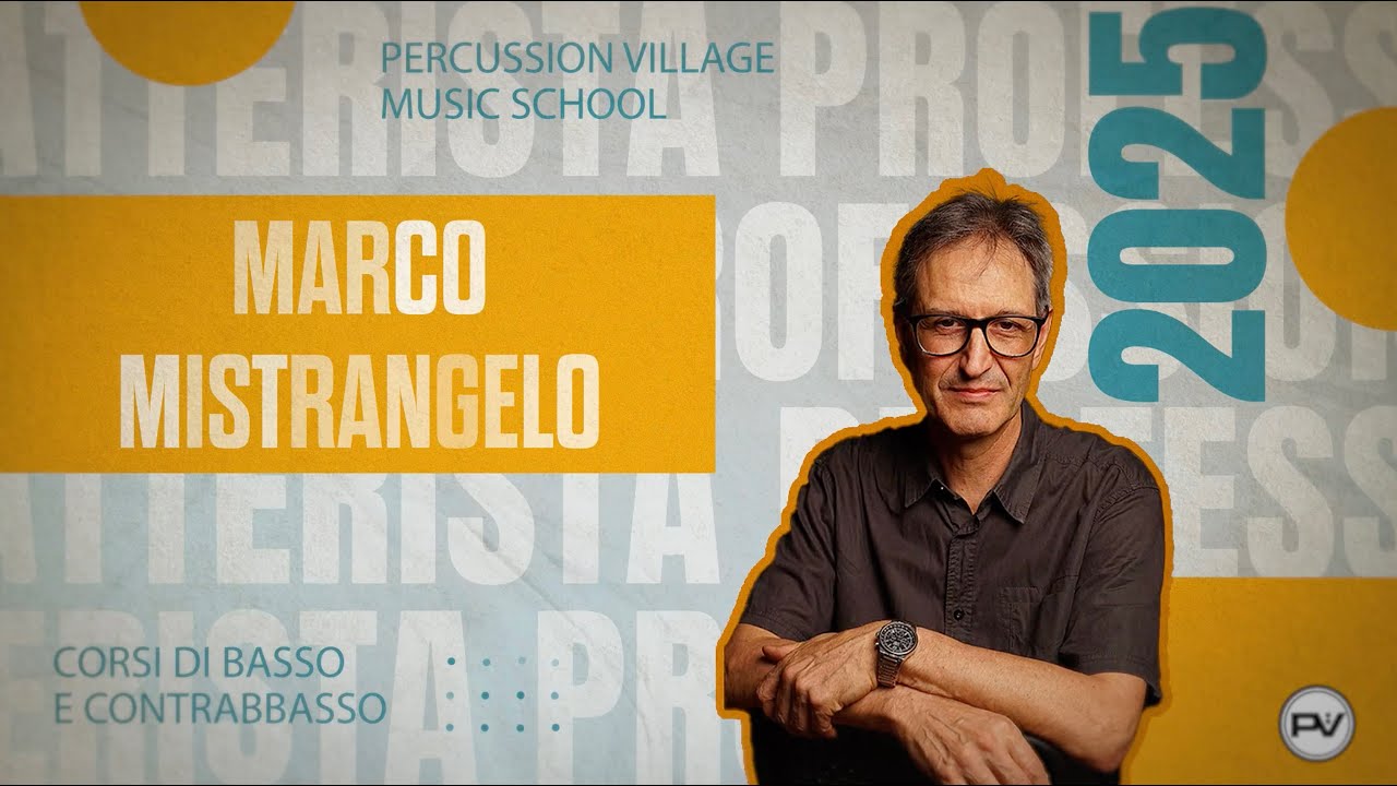PERCUSSION VILLAGE TV | INSEGNANTI | MARCO MISTRANGELO