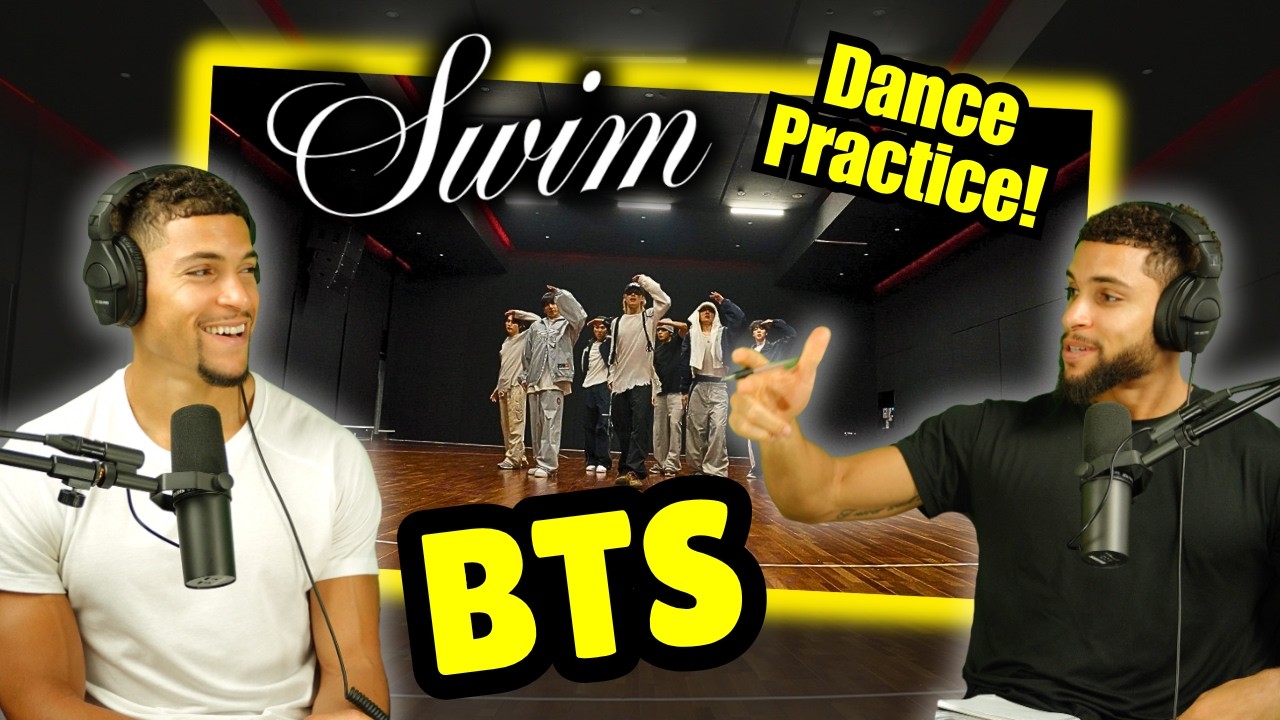 BTS 'SWIM' Dance Practice Reaction!
