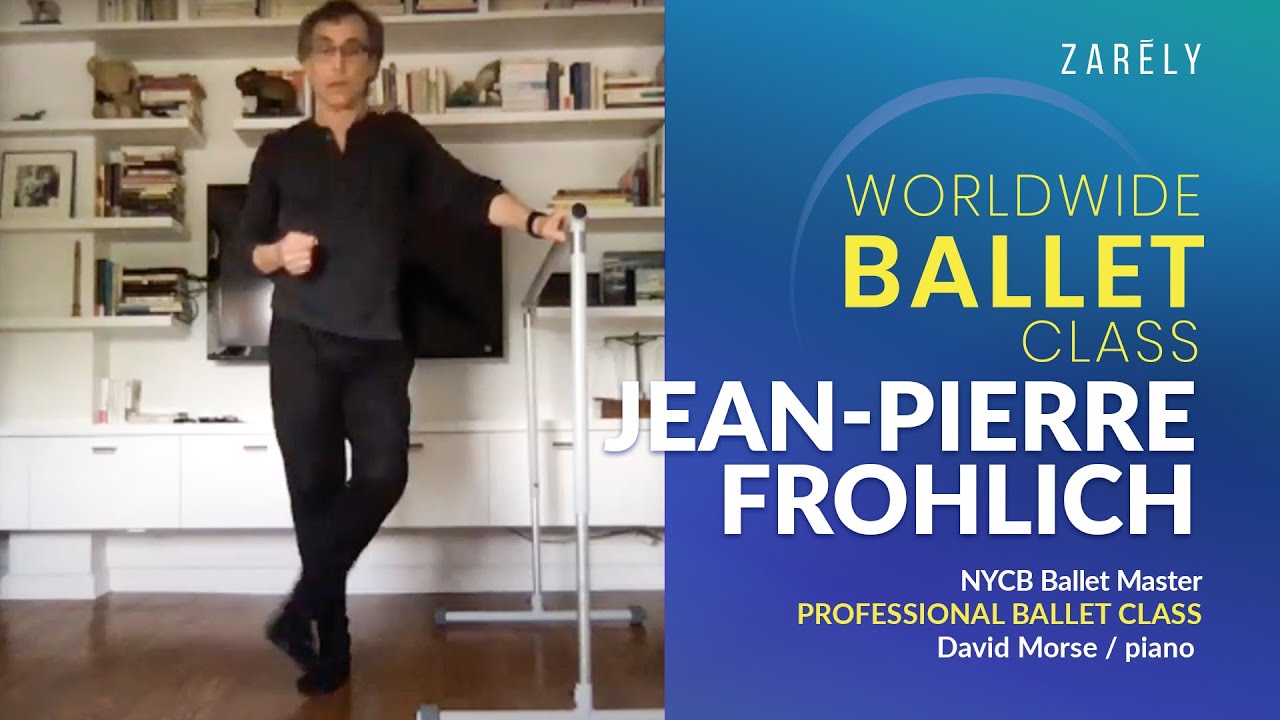 Jean-Pierre Frohlich, Ballet Master at New York City Ballet.Professional/advanced ballet class