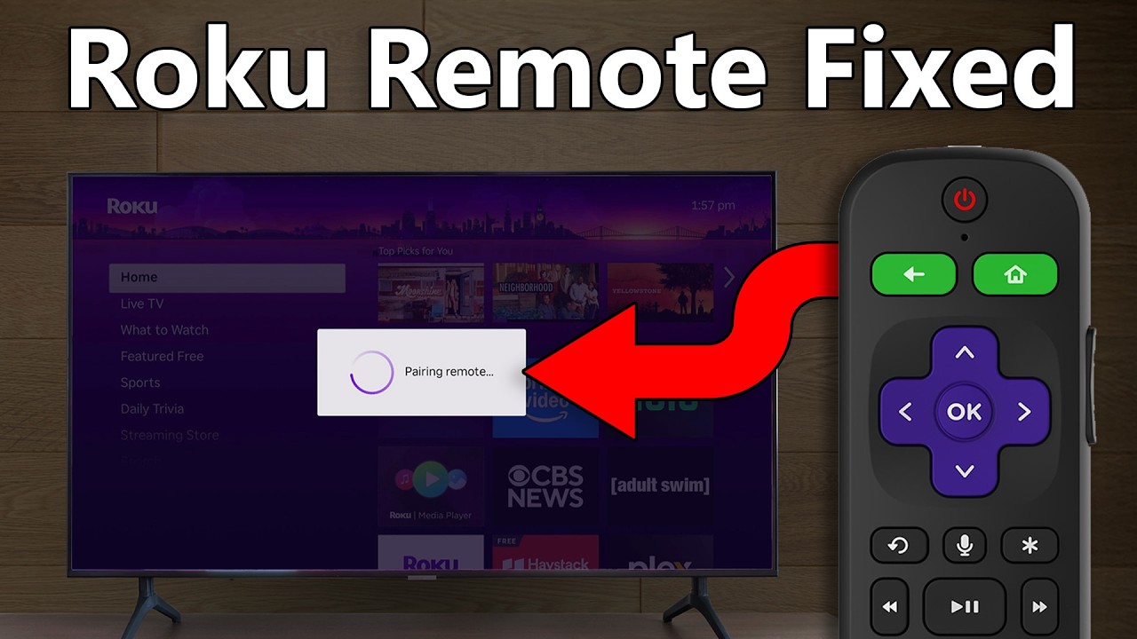 How to Pair or Reset a Roku Remote