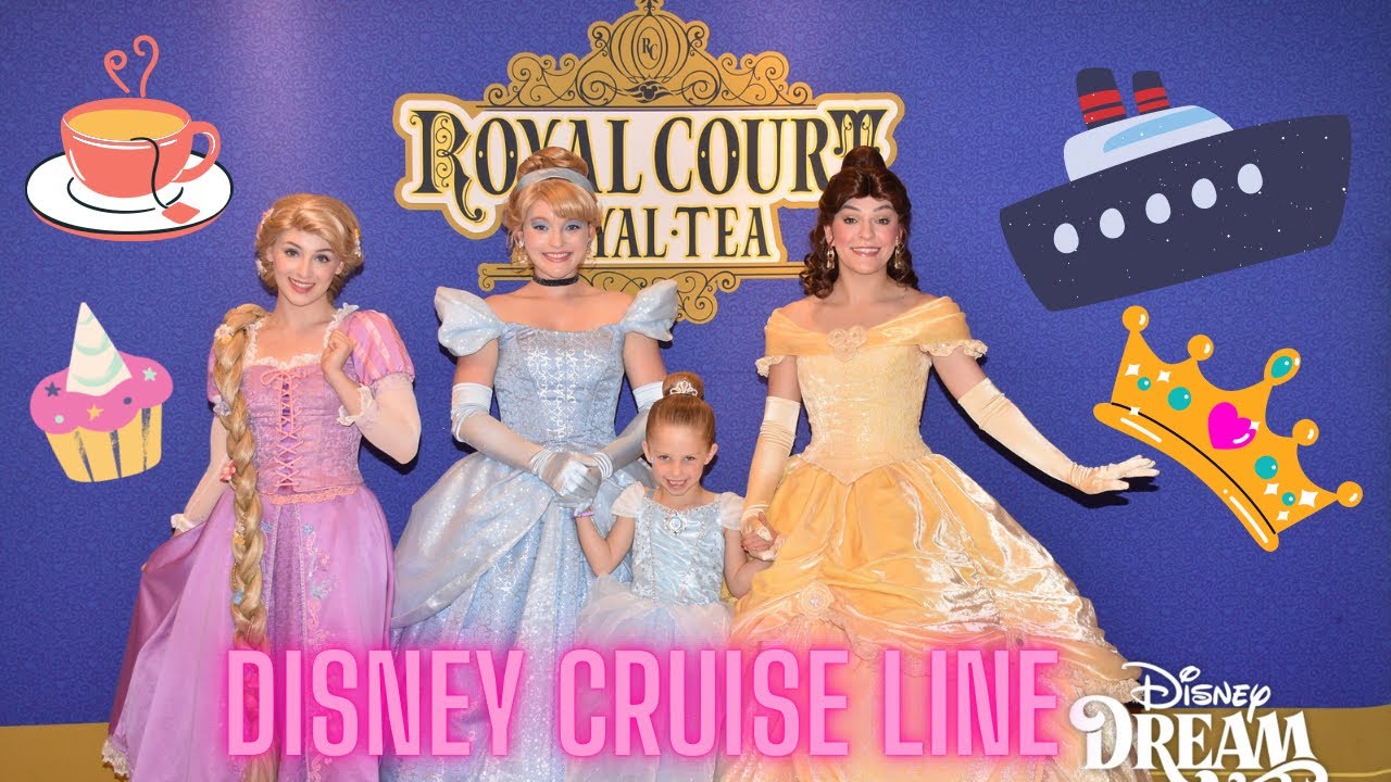 Royal Court Royal Tea Party on Disney Dream - Disney Cruise Line