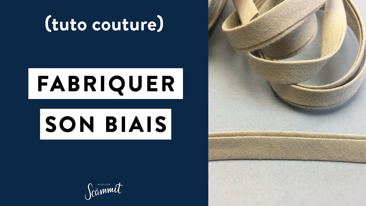 [TECHNIQUE COUTURE] Fabriquer son biais