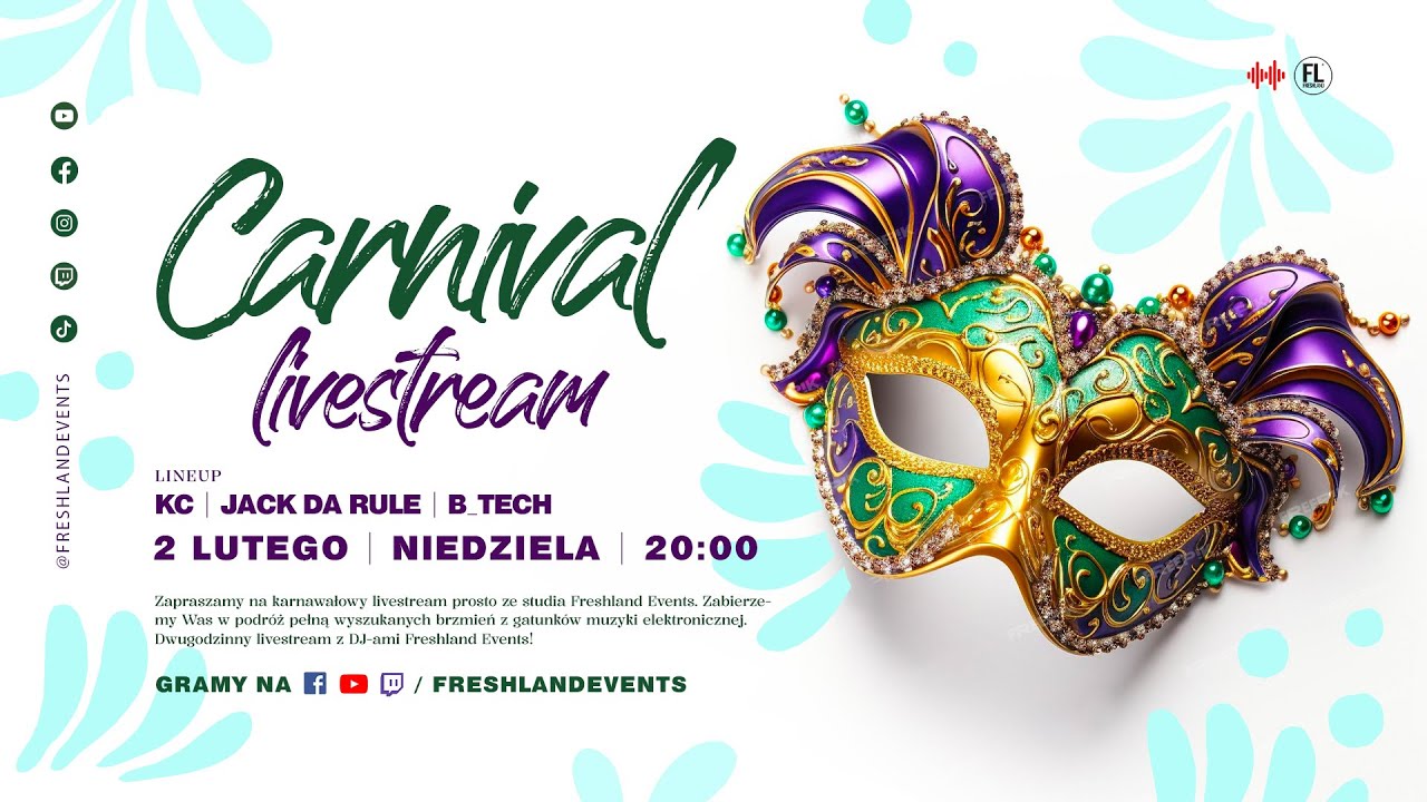 Carnival Livestream by Freshland Events 📀 KC 📀 Jack Da Rule 📀 B_Tech