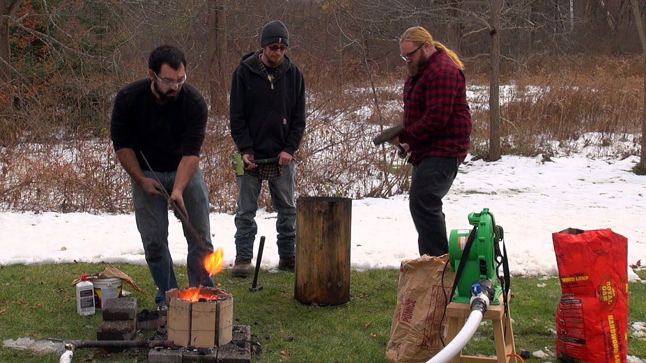 Hurstwic: Converting Bloomery Iron to Steel in a Hearth Furnace