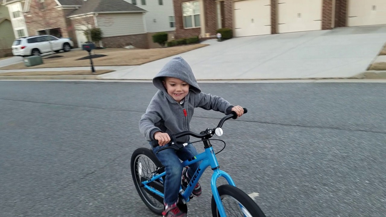 Charlie's new bike. Trek Precalibur 20