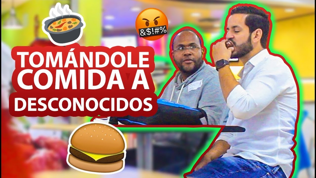 Comiendo La COMIDA De DESCONOCIDOS l BROMAS Graciosas l Humor