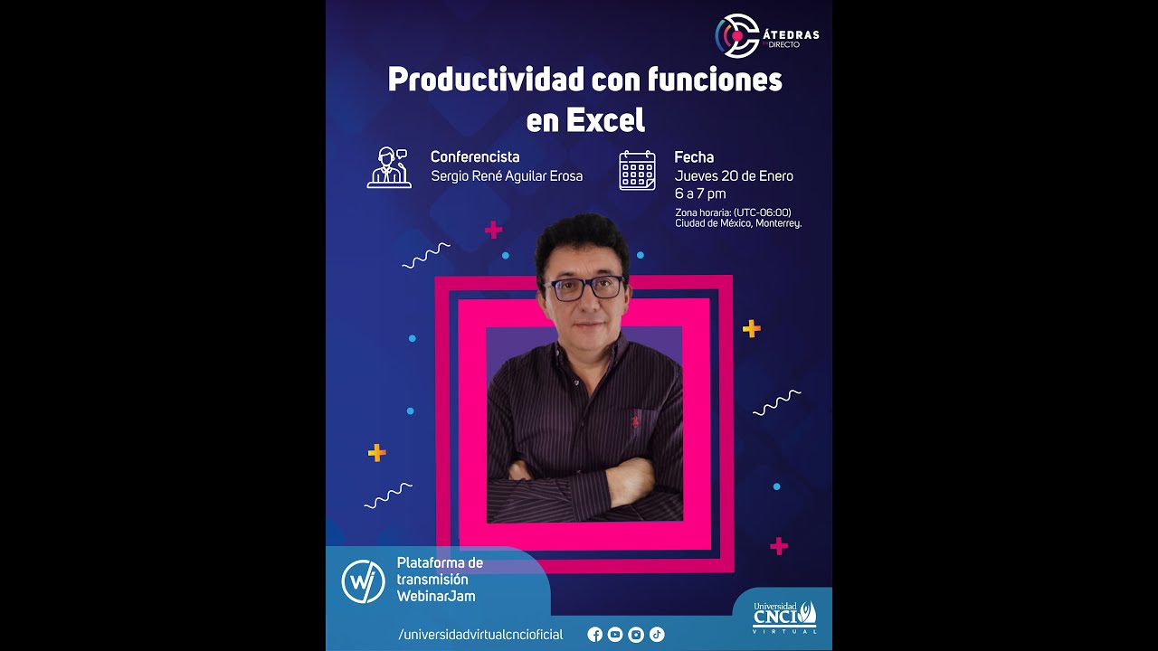 Cátedras En Directo - Productividad con funciones en Excel