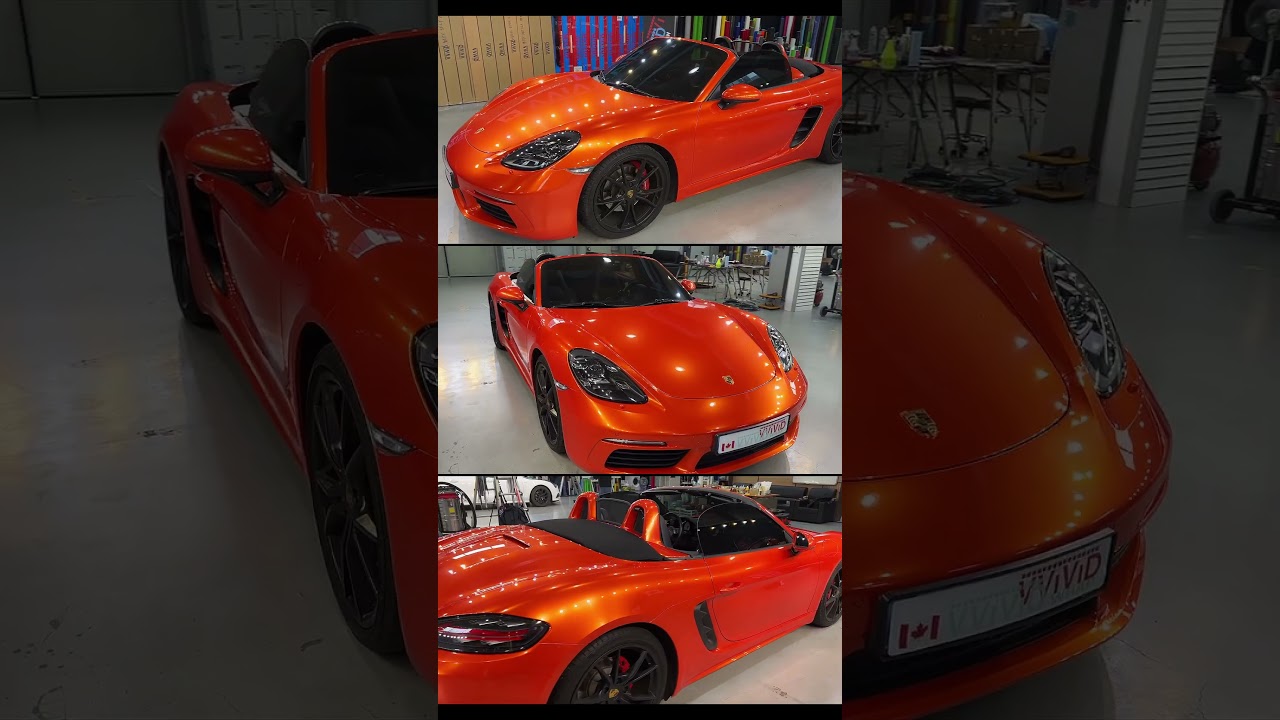 Wrapped In ColorFusion&reg; PPF - Flame Orange