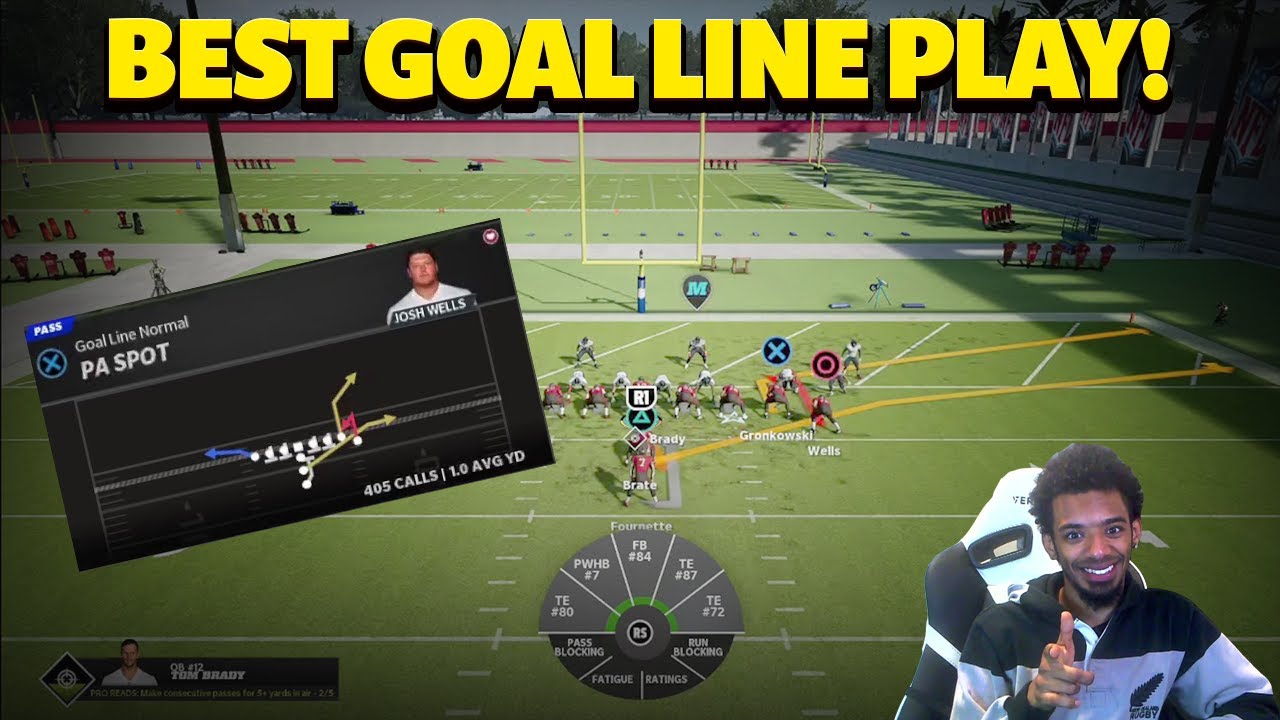 Best Goal Line Play In Madden 22! | Best Goal Line Play in Madden History! | Madden Gameplay Tips