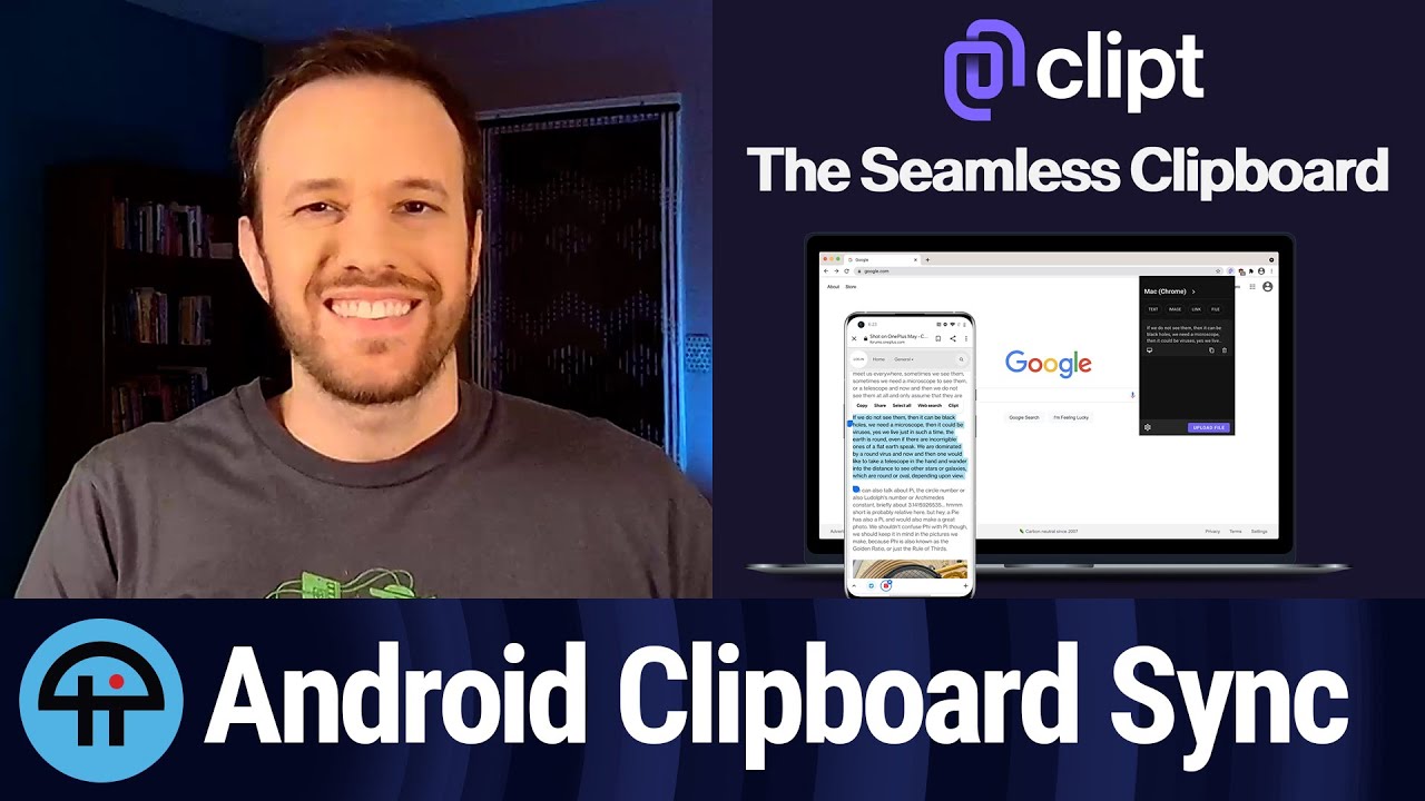 Как синхронизировать буфер обмена между Android и Windows