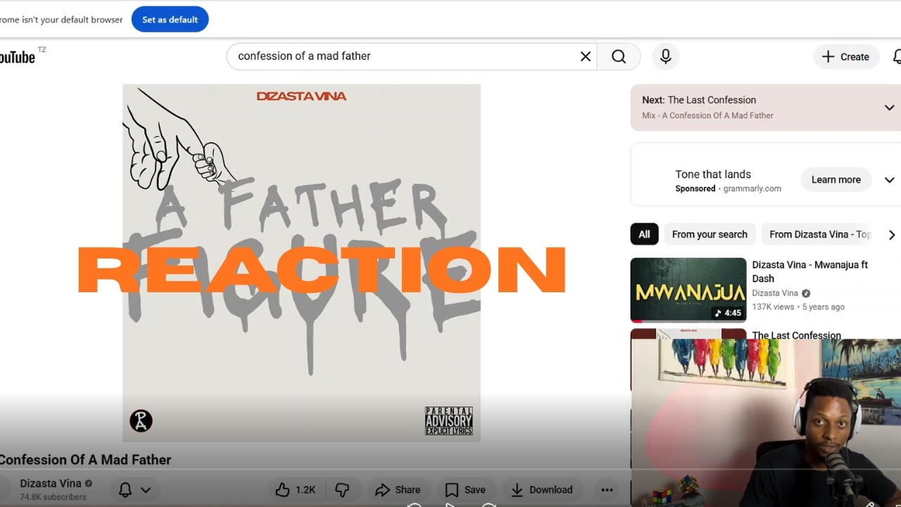 Wanangu reactions | A Confession of A Mad Father by Dizasta Vina (REACTION).