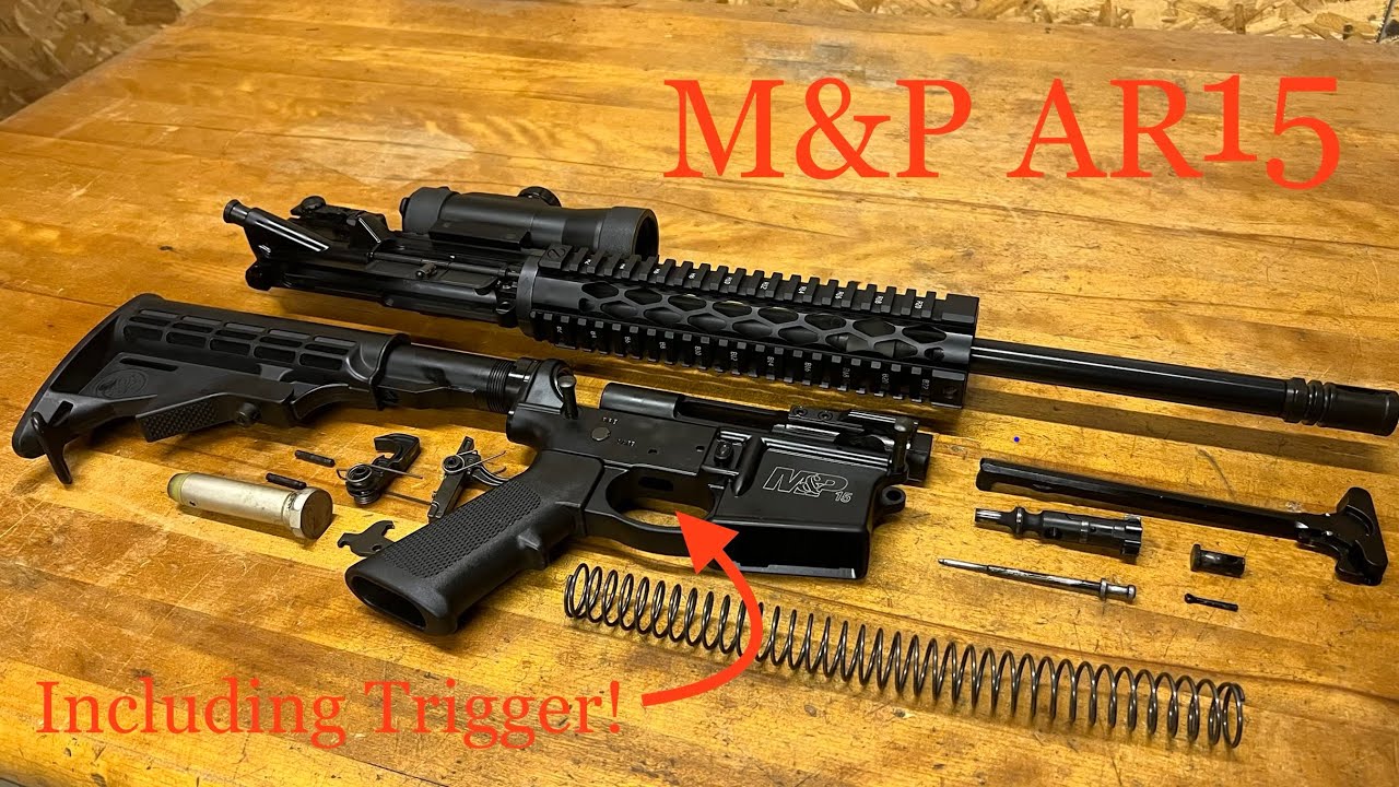Разборка и сборка Smith & Wesson M&P AR15 (включая спусковой крючок)