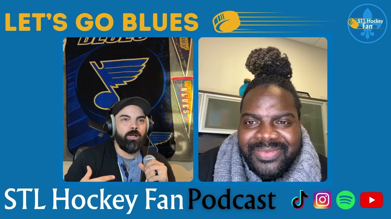 STL Hockey Fan Podcast - Episode 5  (w/Pershard Owens - #stlblues National Anthem singer/Musician)