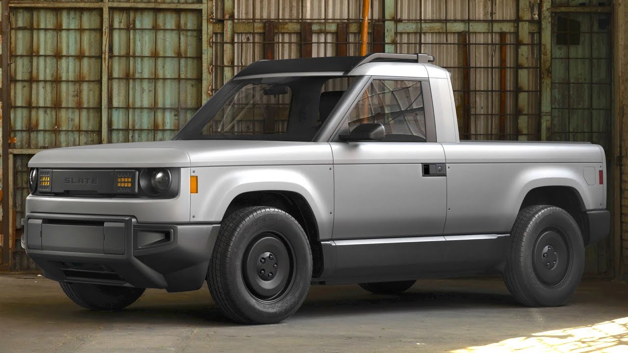 Ein Pick-up-Truck im Wert von 25.000 Dollar ist gerade angekommen