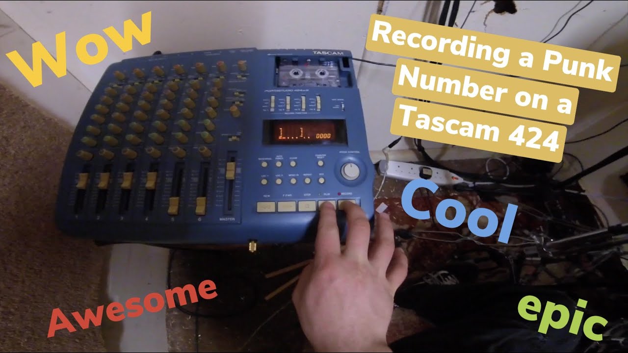 Punk on a Tascam 424