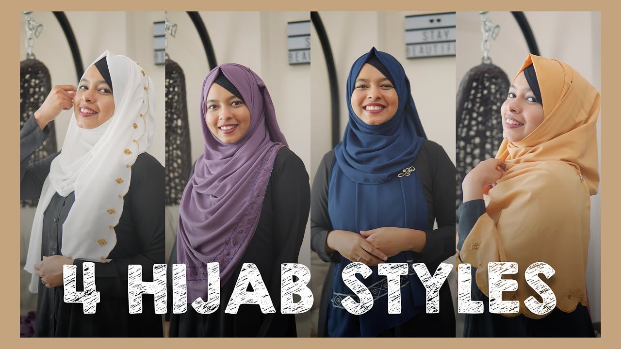 Most Requested Hijab Styles! | 4 Easy but Unique Hijab Tutorial | FAIZA