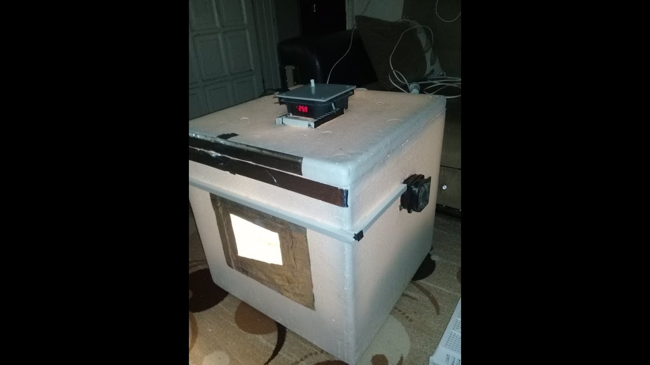 Strafor köpük Kutu İle Kuluçka Makinası Yapımı