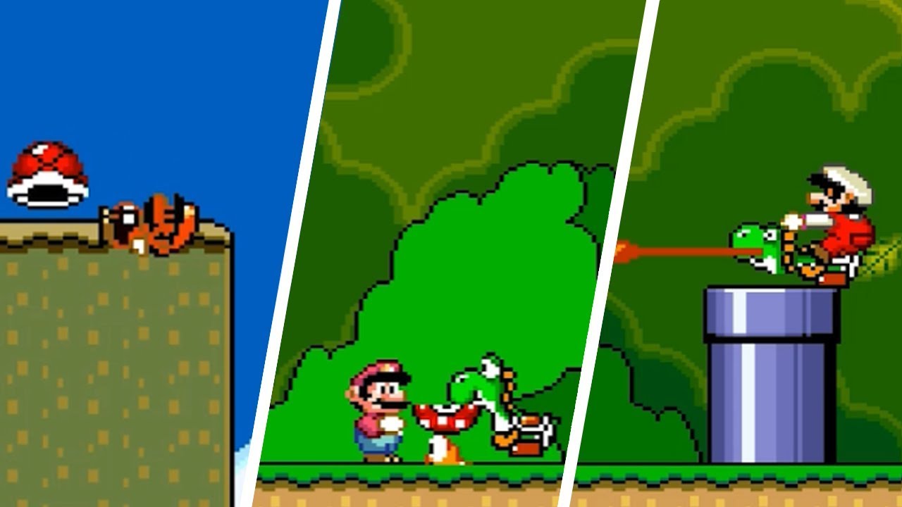 Super Mario World - Bugs e Glitches
