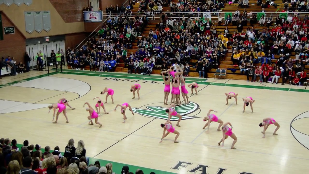 Viewmont High Drill Team Vykelles Regional January 9, 2016 3 of 4