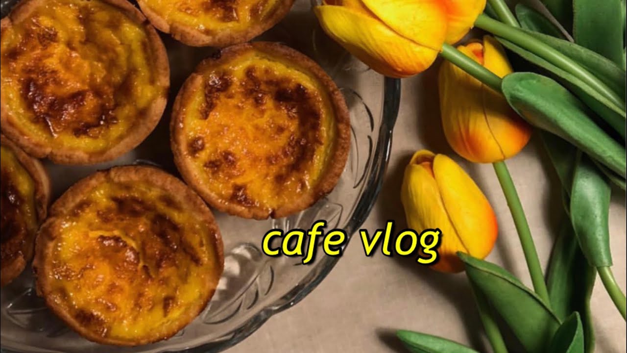 [Eng][cafe vlog] 카페사장 브이로그, 디저트카페 브이로그, 티라미수타르트, 타르트카페, korea cafe