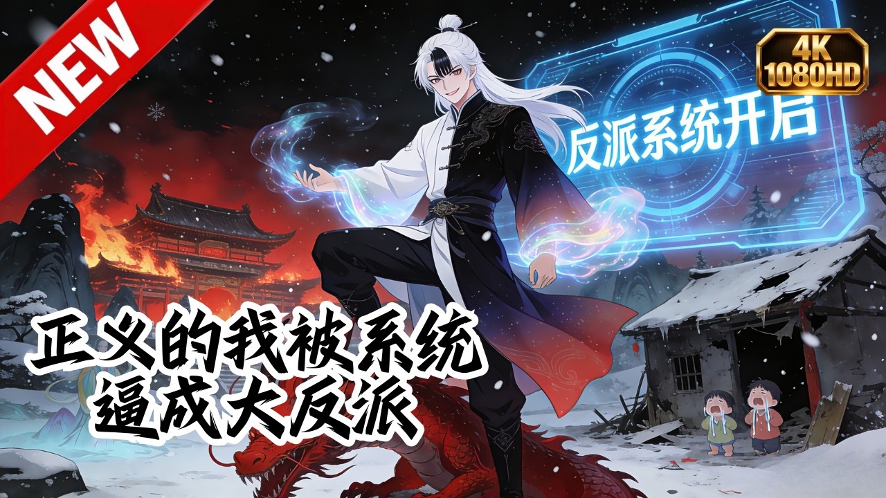 [Multisub]💥新番上线💥《正义的我被系统逼成大反派》上|只要烧杀抢掠就能改变命运？绑定反派系统后，废柴少年杀疯了！被迫黑化逆天改命，全网求我做个好人！#男频 #冒险 #热血