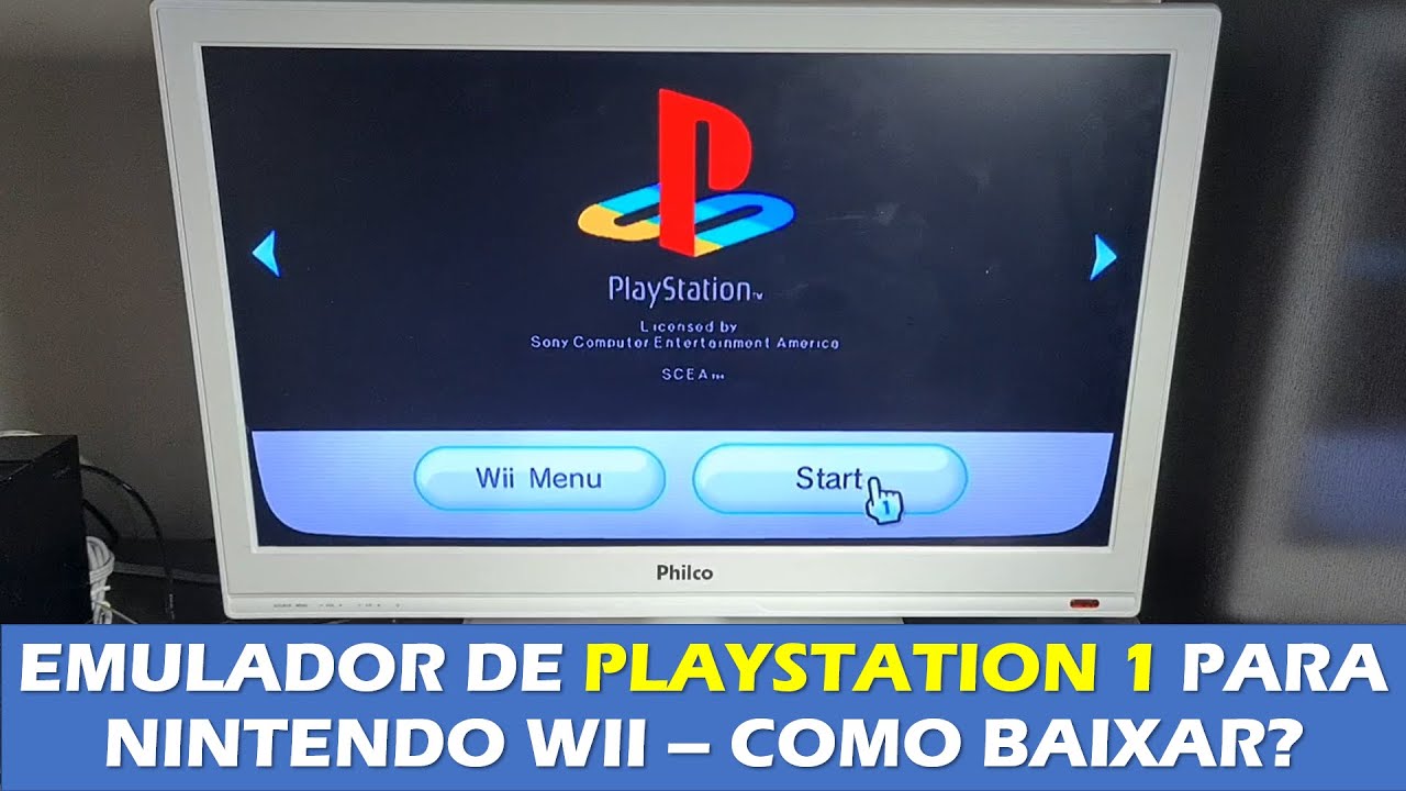 COMO INSTALAR EMULADOR DE PLAYSTATION 1 PS1 NO NINTENDO WII - TUTORIAL PASSO A PASSO