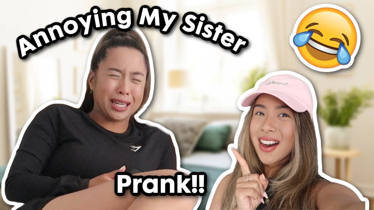 *PRANK!* ANNOYING MY SISTER AGAIN! | Caleon Twins